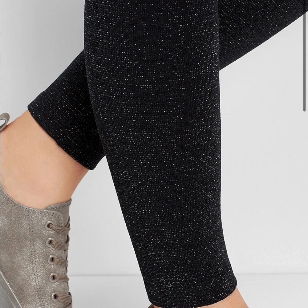 Black Sparkle Leggings